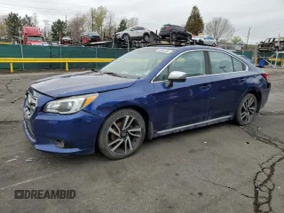 2017 Subaru Legacy Special Sports with VIN 4S3BNAR68H3039484, listed as a Copart auction lot 54585285 with 56,831 mi miles and Salvage title. Bid and sale history available at DreamBid. Image 1.
