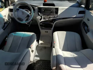2014 Toyota Sienna L with VIN 5TDZK3DC9ES476369, listed as a Copart auction lot 48244165 with 123,574 mi miles and Salvage Title. Bid and sale history available at carsss.com. Image 8.