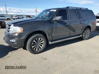 2015 Ford Expedition EL XLT with VIN 1FMJK1JT9FEF43951, listed as a Copart auction lot 48905635 with 181,118 mi miles and Salvage Title. Bid and sale history available at carsss.com. Image 1.