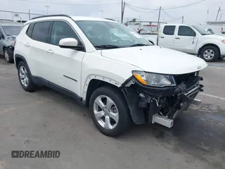 2021 Jeep Compass Latitude with VIN 3C4NJCBB6MT538682, listed as a IAAI auction lot 42442459 with 59,163 mi miles and . Bid and sale history available at DreamBid. Image 1.