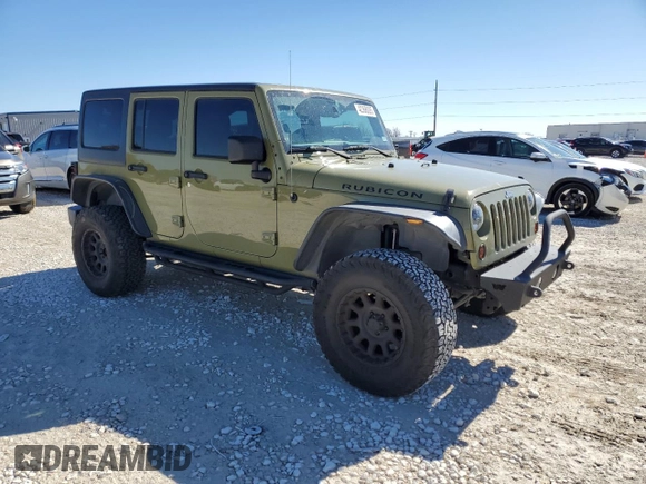 2013 Jeep Wrangler Unlimited Rubicon with VIN 1C4HJWFG1DL676131, listed as a Copart auction lot 42368085 with 76,038 mi miles and Salvage Title. Bid and sale history available at carsss.com. Image 4.