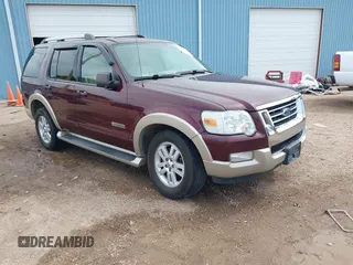 2006 Ford Explorer Eddie Bauer z VIN 1FMEU74E16UA41632, wystawiony jako IAAI lot #42624829 z przebiegiem 195 201 mil mil oraz . Historia ofert i sprzedaży dostępna na DreamBid. Obrazek 1.