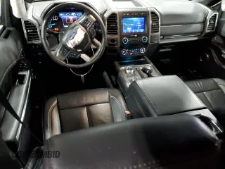 2020 Ford Expedition Max XLT with VIN 1FMJK1JT0LEA93618, listed as a Copart auction lot 48035785 with 90,750 mi miles and Salvage title. Bid and sale history available at DreamBid. Image 8.