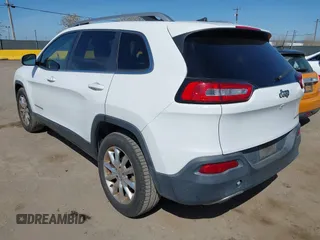2016 Jeep Cherokee Limited with VIN 1C4PJLDB3GW221804, listed as a IAAI auction lot 41975767 with 126,883 mi miles. Bid and sale history available at carsss.com. Image 3.