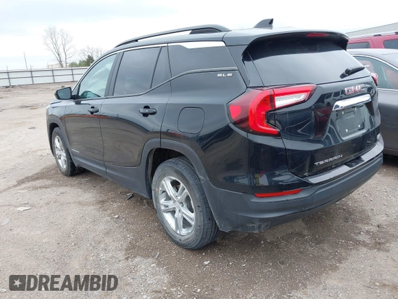 2022 GMC Terrain SLE with VIN 3GKALMEV1NL166310, listed as a IAAI auction lot 41913728 with 62,361 mi miles. Bid and sale history available at carsss.com. Image 3.