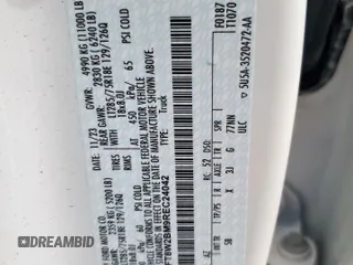 2024 Ford F-250 XL with VIN 1FT8W2BM9REC24042, listed as a Copart auction lot 60598605 with 28,099 mi miles and Salvage title. Bid and sale history available at DreamBid. Image 13.
