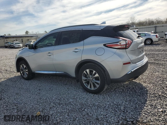 2018 Nissan Murano SV with VIN 5N1AZ2MG0JN197006, listed as a Copart auction lot 49572025 with 87,903 mi miles and Salvage Title. Bid and sale history available at DreamBid. Image 2.