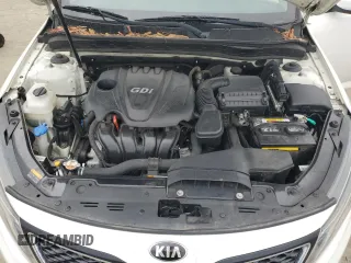 2015 Kia Optima LX with VIN KNAGM4A74F5644650, listed as a Copart auction lot 47653235 with 129,015 mi miles and Salvage Title. Bid and sale history available at carsss.com. Image 13.