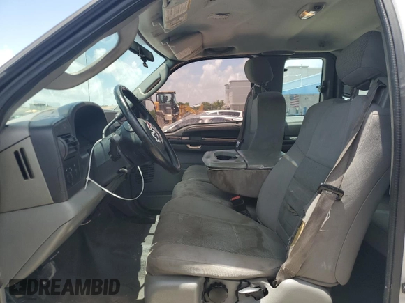 2006 Ford Super Duty F-250 XL with VIN 1FTSX21596EC19979, listed as a Copart auction lot 61600054 with 235,707 mi miles and Salvage Title. Bid and sale history available at carsss.com. Image 7.