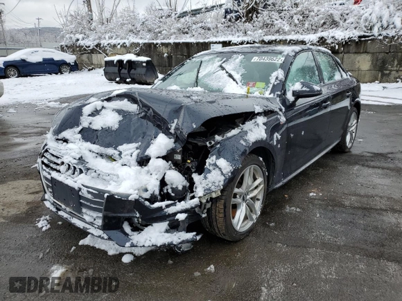 2017 Audi A4 Season of Audi Premium with VIN WAUDNAF40HN047298, listed as a Copart auction lot 70439622 with 0 mi miles. Bid and sale history available at carsss.com. Image 1.