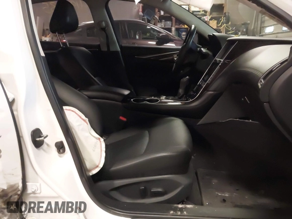 2018 Infiniti Q50 3.0t Luxe with VIN JN1EV7AR5JM436336, listed as a IAAI auction lot 41961435 with 87,671 mi miles. Bid and sale history available at carsss.com. Image 5.