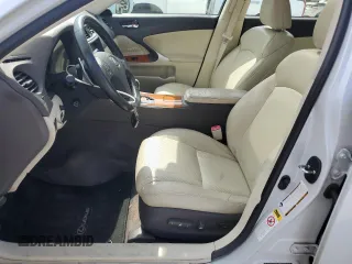 2009 Lexus IS 250 with VIN JTHCK262995034402, listed as a Copart auction lot 57380955 with 152,563 mi miles and Salvage title. Bid and sale history available at DreamBid. Image 7.