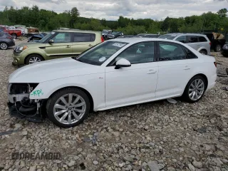 2018 Audi A4 Premium with VIN WAUKMAF42JA009028, listed as a Copart auction lot 58142264 with 66,206 mi miles and Salvage title. Bid and sale history available at DreamBid. Image 1.