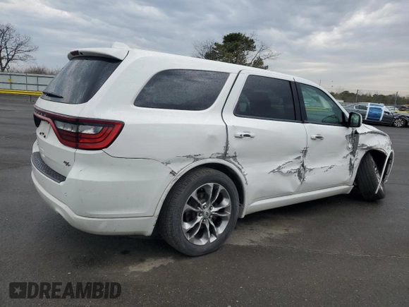 2019 Dodge Durango R/T with VIN 1C4SDJCT8KC549164, listed as a Copart auction lot 53243445 with 87,457 mi miles and Salvage Title. Bid and sale history available at carsss.com. Image 3.