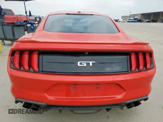 2019 Ford Mustang GT with VIN 1FA6P8CF4K5138091, listed as a Copart auction lot 57820625 with 41,810 mi miles and Salvage title. Bid and sale history available at DreamBid. Image 6.