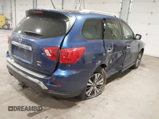 2018 Nissan Pathfinder SL with VIN 5N1DR2MM0JC678517, listed as a IAAI auction lot 42159108 with 93,617 mi miles and . Bid and sale history available at DreamBid. Image 4.