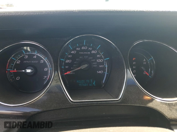 2011 Ford Taurus Limited with VIN 1FAHP2FW5BG188777, listed as a Copart auction lot 46672855 with 157,684 mi miles and Clean Title. Bid and sale history available at DreamBid. Image 9.