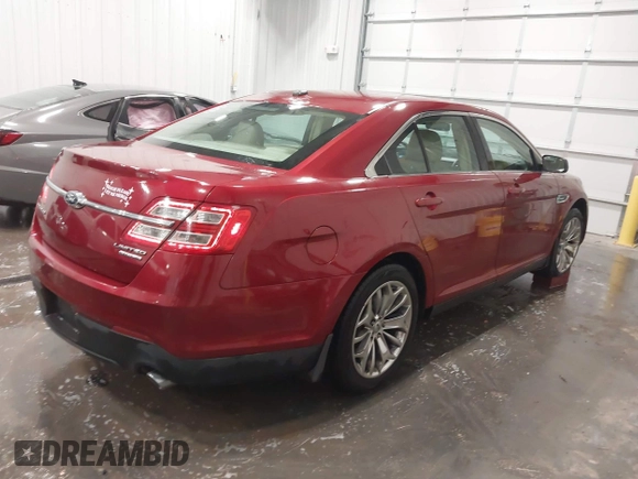 2013 Ford Taurus Limited with VIN 1FAHP2F82DG140741, listed as a IAAI auction lot 41882262 with 131,017 mi miles. Bid and sale history available at carsss.com. Image 4.