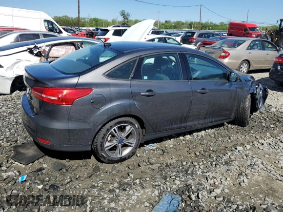 2018 Ford Focus SE with VIN 1FADP3FE5JL255010, listed as a Copart auction lot 54478335 with 118,074 mi miles and Salvage Title. Bid and sale history available at carsss.com. Image 3.