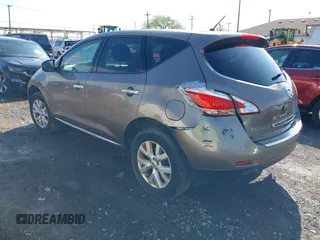2011 Nissan Murano S with VIN JN8AZ1MW1BW168958, listed as a IAAI auction lot 42216169 with 173,528 mi miles and . Bid and sale history available at DreamBid. Image 3.