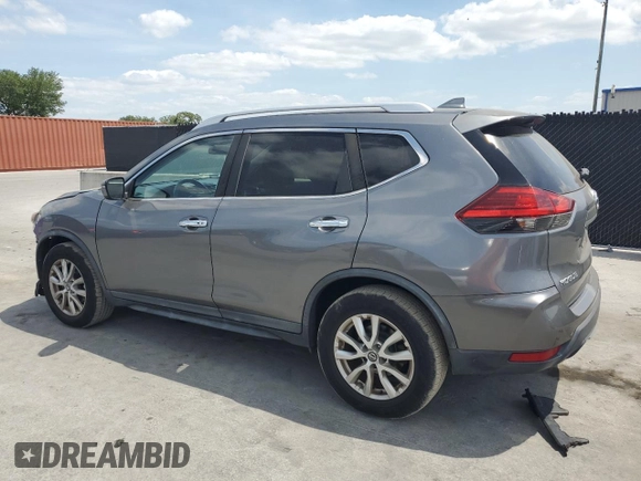 2017 Nissan Rogue SV with VIN KNMAT2MT0HP530855, listed as a Copart auction lot 54010415 with 87,443 mi miles and Salvage Title. Bid and sale history available at carsss.com. Image 2.