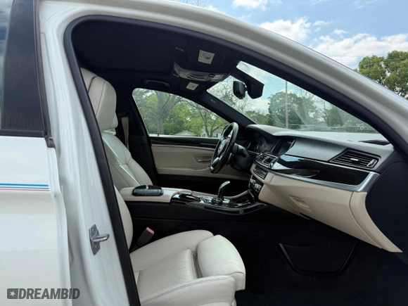 2014 BMW 5 Series 535i with VIN WBA5B1C54ED480005, listed as a Copart auction lot 53840375 with 141,285 mi miles and Clean Title. Bid and sale history available at carsss.com. Image 5.