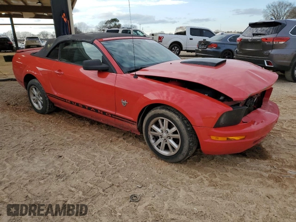 2009 Ford Mustang with VIN 1ZVHT84N995115322, listed as a Copart auction lot 41831315 with 189,669 mi miles and Salvage title. Bid and sale history available at DreamBid. Image 4.