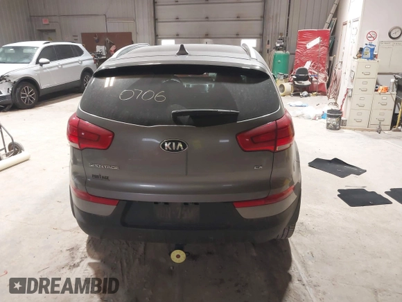 2016 Kia Sportage EX with VIN KNDPCCACXG7869254, listed as a IAAI auction lot 41830706 with 107,448 mi miles and . Bid and sale history available at carsss.com. Image 16.