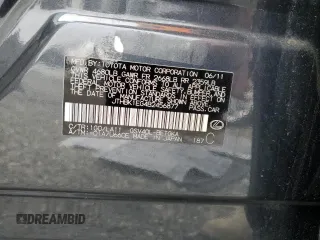 2011 Lexus ES 330 with VIN JTHBK1EG4B2456877, listed as a Copart auction lot 51746725 with 106,467 mi miles and Salvage Title. Bid and sale history available at DreamBid. Image 12.