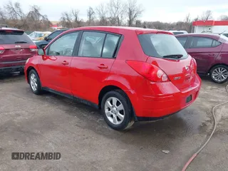 2007 Nissan Versa 1.8 S with VIN 3N1BC13E37L385700, listed as a IAAI auction lot 41607973 with 180,407 mi miles. Bid and sale history available at carsss.com. Image 3.