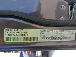 2021 Jeep Compass Latitude with VIN 3C4NJCBBXMT563858, listed as a IAAI auction lot 42327326 with Not provided miles and . Bid and sale history available at DreamBid. Image 9.