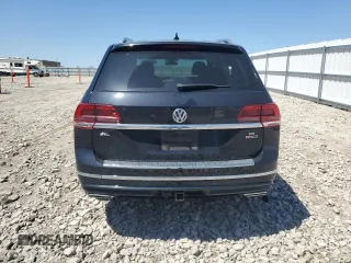 2019 Volkswagen Atlas SEL R-Line with VIN 1V2RR2CA2KC564925, listed as a Copart auction lot 56022725 with 111,822 mi miles and Salvage title. Bid and sale history available at DreamBid. Image 6.