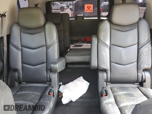 2018 Cadillac Escalade Luxury with VIN 1GYS3BKJ9JR253391, listed as a Copart auction lot 57658795 with Not provided miles and Salvage title. Bid and sale history available at DreamBid. Image 10.