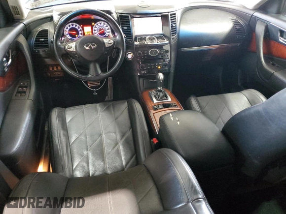2009 Infiniti FX with VIN JNRAS18WX9M153861, listed as a Copart auction lot 64962495 with 257,999 mi miles and Salvage title. Bid and sale history available at DreamBid. Image 8.