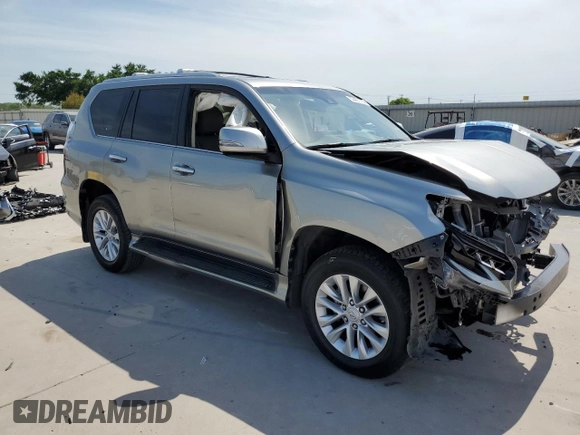 2023 Lexus GX with VIN JTJAM7BX1P5356785, listed as a Copart auction lot 53497765 with 0 mi miles and Salvage Title. Bid and sale history available at carsss.com. Image 4.