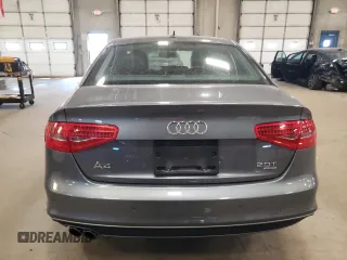 2014 Audi A4 Premium Plus with VIN WAUFFAFLXEN037077, listed as a Copart auction lot 51582465 with 104,475 mi miles and Salvage Title. Bid and sale history available at carsss.com. Image 6.