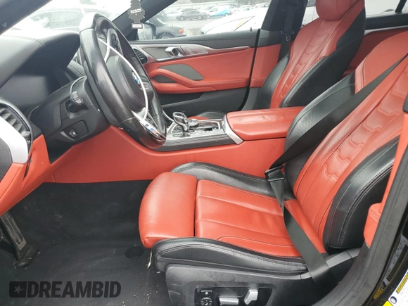 2022 BMW 8 Series M850i with VIN WBAGV8C0XNCH63529, listed as a Copart auction lot 86139494 with 78,710 mi miles and Salvage title. Bid and sale history available at DreamBid. Image 7.