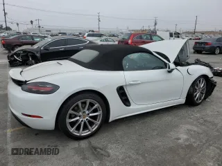 2019 Porsche 718 Boxster z VIN WP0CA2A80KS211040, wystawiony jako Copart lot #76409354 z przebiegiem 27 669 mil mil oraz Szkoda całkowita • Salvage title. Historia ofert i sprzedaży dostępna na DreamBid. Obrazek 3.