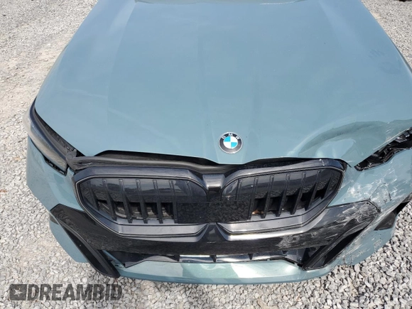 2024 BMW 5 Series 540i xDrive with VIN WBA63FJ03RCR13220, listed as a Copart auction lot 56892445 with Not provided miles and Salvage title. Bid and sale history available at DreamBid. Image 11.