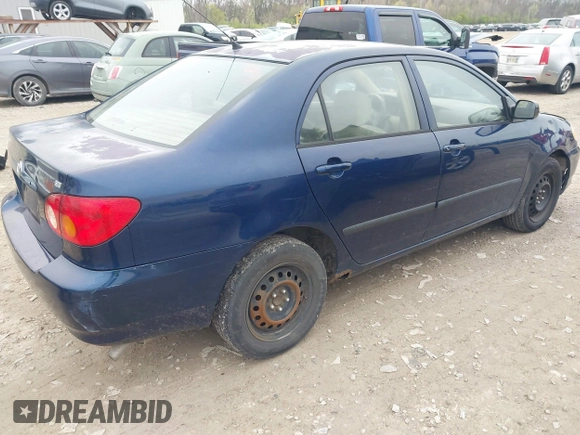 2004 Toyota Corolla CE with VIN 2T1BR32E44C261569, listed as a IAAI auction lot 42013805 with 299,999 mi miles and . Bid and sale history available at DreamBid. Image 4.