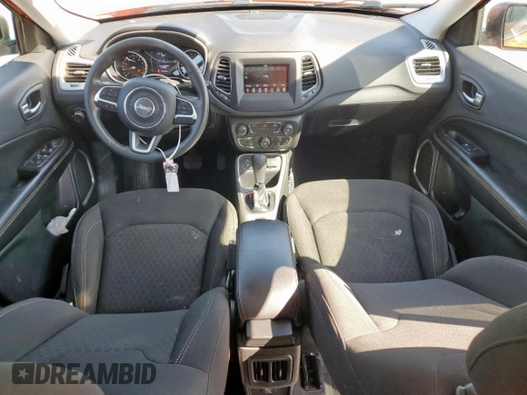 2020 Jeep Compass Sport с VIN 3C4NJCAB3LT253177, выставлен на аукционе Copart как лот 51949525 с пробегом 120 146 миль миль и Чистый • Clean title. История ставок и продаж доступна на DreamBid. Изображение 8.