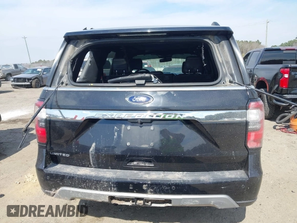 2019 Ford Expedition Limited with VIN 1FMJU1KT5KEA42669, listed as a IAAI auction lot 41649675 with 1 mi miles. Bid and sale history available at carsss.com. Image 16.