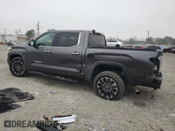 2022 Toyota Tundra Limited with VIN 5TFJA5AB6NX002476, listed as a Copart auction lot 44902235 with 48,571 mi miles and Salvage title. Bid and sale history available at DreamBid. Image 2.