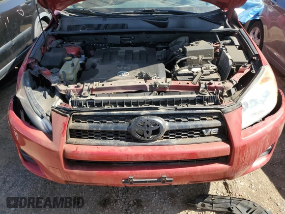 2012 Toyota RAV4 with VIN 2T3BK4DV3CW068132, listed as a Copart auction lot 44277435 with 0 mi miles and Salvage Title. Bid and sale history available at carsss.com. Image 14.
