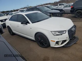 2019 Audi A4 Premium Plus with VIN WAUENAF48KA016318, listed as a Copart auction lot 51271465 with 104,013 mi miles and Salvage Title. Bid and sale history available at carsss.com. Image 4.