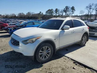 2011 Infiniti FX z VIN JN8AS1MW3BM734781, wystawiony jako Copart lot #42111305 z przebiegiem Nie podano mil oraz Czysty tytuł • Clean title. Historia ofert i sprzedaży dostępna na DreamBid. Obrazek 1.