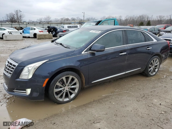 2013 Cadillac XTS Luxury with VIN 2G61P5S30D9240748, listed as a Copart auction lot 45118035 with 131,926 mi miles and Salvage Title. Bid and sale history available at carsss.com. Image 1.