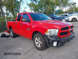 2019 Ram 1500 Classic Express with VIN 1C6RR6FGXKS539714, listed as a IAAI auction lot 41893298 with 52,492 mi miles. Bid and sale history available at carsss.com. Image 1.