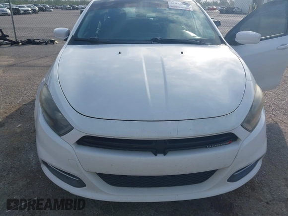 2015 Dodge Dart SXT with VIN 1C3CDFBB9FD344595, listed as a IAAI auction lot 41954706 with 115,877 mi miles. Bid and sale history available at carsss.com. Image 6.
