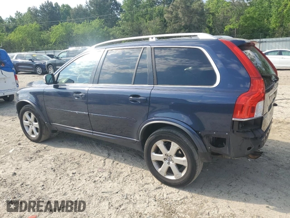 2013 Volvo XC90 Premier Plus with VIN YV4952CZ8D1631719, listed as a Copart auction lot 55133285 with Not Provided miles and Salvage Title. Bid and sale history available at DreamBid. Image 2.
